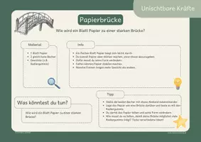 Vorschau - Stationenlernen - 13 Forscherkarten: Unsichtbare Kräfte | Experimente zu Magnetismus, Luft & Physik | Grundschule - Seite 1
