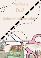 Vorschau - Arbeitsblätter - Scherenführerschein, Kindergarten, Grundschule , Vorschule - Deckblatt