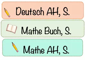 Vorschau - Poster - Materialpaket Klassenzimmerbeschriftung + Tafelkalender - Seite 2