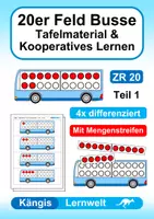 Vorschau - Präsentationen/Tafelbilder - 20er Feld Busse (ZR 20) | Tafelmaterial & Koop. Lernen - Deckblatt