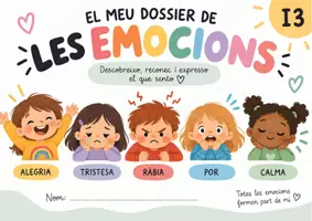 Vista previa - Hojas de trabajo - EMOCIONS I3 · DOSSIER DE 10 FITXES - Portada