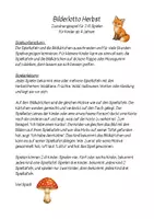 Vorschau - Spiele - Bilderlotto Herbst / Herbst Lotto - Seite 1