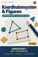 Vorschau - Unterrichtsreihen - Koordinatensystem & Figuren | Mathematik Klasse 5/6 | Arbeitsheft mit Lösungen - Deckblatt
