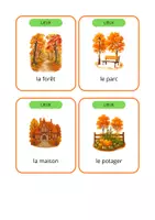 Aperçu - Cartes / Images - cartes à raconter automne - Page 1