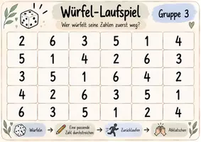 Vorschau - Spiele - Sportunterricht Würfel-Laufspiel Klasse 1/2 - Seite 3