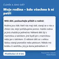 Náhled - Moje rodina - kdo vsechno k ni patri (MS) - krycí list