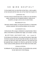 Vorschau - Spiele - Bäume und Blätter Legespiel schwarzweiß 48 Karten / Blatt und Baum zuordnen zum Ausmalen / 24 Baumarten bestimmen / Sachunterricht Grundschule - Seite 1