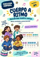 Vista previa - Hojas de trabajo - Descubrimos nuestro cuerpo | Percusión Corporal - Portada