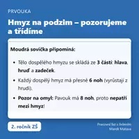 Náhled - Hmyz na podzim - pozorujeme a tridime (2. tr.) - krycí list