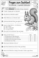 Vorschau - Arbeitsblätter - Sachtexte zu Tieren und Fragen dazu🐾 - Seite 2