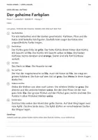 Vorschau - Arbeitsblätter - Lesen & Malen Herbst/Halloween – Klasse 3/4 - Seite 3