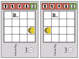 Vorschau - Spiele - 20 Bee-Bot® Rätsel - Offline Programmieren (Kl.1/2) - Seite 2