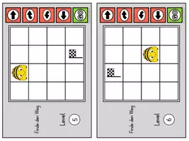 Vorschau - Spiele - 20 Bee-Bot® Rätsel - Offline Programmieren (Kl.1/2) - Seite 3