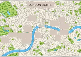 Vorschau - Mal- und Bastelvorlagen - Katie in London - London Map & Sights - Seite 3