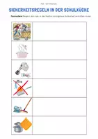 Vorschau - Arbeitsblätter - Hygiene- und Sicherheitsregeln in der Schulküche (AES) - Seite 2