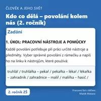 Náhled - Kdo co dela - povolani kolem nas (2. tr.) - krycí list