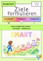 Vorschau - Arbeitsblätter - Ziele formulieren Klasse 1 bis 4 | für die Lernentwicklung oder LEGs · Kinderheft - Deckblatt