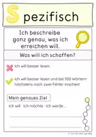 Vorschau - Arbeitsblätter - Ziele formulieren Klasse 1 bis 4 | für die Lernentwicklung oder LEGs · Kinderheft - Seite 3