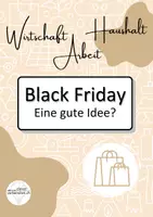 Vorschau - Arbeitsblätter - WAH: Black Friday 2026 (Konsumentscheidungen) - Deckblatt