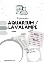 Vorschau - Stationenlernen - Forscherheft Experiment Lavalampe & Aquarium im Glas - Seite 3