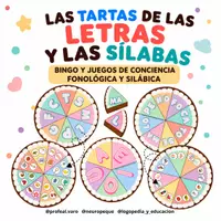 Vista previa - Unidades / Secuencias / Situaciones de Aprendizaje - LAS TARTAS DE LAS LETRAS Y LAS SÍLABAS - página 1