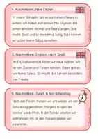 Vorschau - Stationenlernen - 12 Abschreibtexte zum Start in das neue Schuljahr - Seite 3