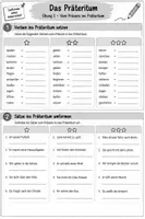 Vorschau - Arbeitsblätter - Materialpaket - Zeitformen - Seite 1