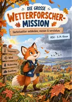 Vorschau - Arbeitsblätter - Herbstwetter - Entdecken, messen, verstehen - Deckblatt