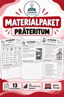 Vorschau - Arbeitsblätter - Materialpaket Präteritum - Arbeitsblätter zum Präteritum - Deckblatt