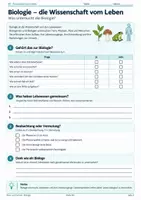 Vorschau - Unterrichtsreihen - Kennzeichen des Lebens – Biologie Arbeitsblätter Klasse 5 | Natur und Technik - Seite 1