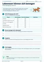 Vorschau - Unterrichtsreihen - Kennzeichen des Lebens – Biologie Arbeitsblätter Klasse 5 | Natur und Technik - Seite 3