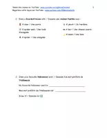Aperçu - Feuilles d'exercices - Halloween - Bilingue - Français-anglais - Mme Danielle - Page 2