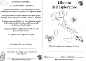 anteprima - Programmi scolastici / Materiali per docenti - Libretto Dell’esploratore - Pagina di copertina