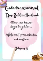 Vorschau - Arbeitsblätter - Gedankenexperiment – Werte und Normen spielerisch entdecken - Deckblatt