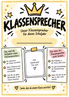 Vorschau - Poster - Ernennung des/der Klassensprecher*in - Seite 1