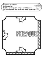 Aperçu - Matériel pour travaux manuels / dessin - Fresque collective - Automne - Page 2