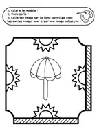 Aperçu - Matériel pour travaux manuels / dessin - Fresque collective - Été - Page 2