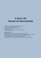 Vorschau - Stundenentwürfe - Die Haut - ES 3 & DS 4 - Versuch zur Raumschwelle - Klasse 9 - Seite 1