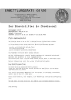 Vorschau - Stundenentwürfe - „Der Brandstifter im Chemiesaal“ - Unterrichtsentwurf - Seite 1