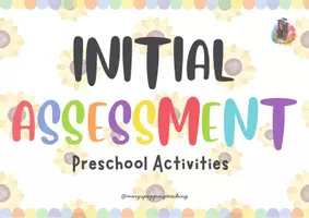Vista previa - Juegos / Gamificación - PRESCHOOL INITIAL EVALUATION - ENGLISH - página 1