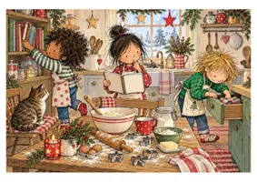 Vorschau - Bildkarten - In der Weihnachtsbäckerei Bildkarten für die Liederarbeitung - Seite 2