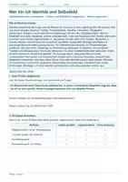 Vorschau - Arbeitsblätter - Arbeitsblatt Religion Klasse 7 – Wer bin ich? Identität und Selbstbild - Deckblatt