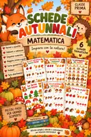 anteprima - Esercizi - SCHEDE AUTUNNALI – MATEMATICA IN CLASSE PRIMA - Pagina di copertina