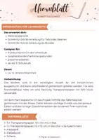 Vorschau - Mal- und Bastelvorlagen - Ahornblatt Transparentpapier Kunstprojekt - Booklet & Tafelmaterial - Seite 1