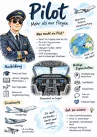 Vorschau - Arbeitsblätter - Lernplakat + Arbeitsblätter "Pilot" + Lösung & MP3 + - Deckblatt