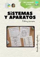 Vista previa - Hojas de trabajo - 🧠🫀 Así funciona mi cuerpo: nutrición, sistemas y aparatos - Portada