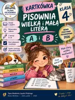 zapowiedź - Kartkówka – Pisownia wielką i małą literą | Klasa 4 | - obwoluta