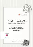 Vorschau - Anderer Materialtyp - Elternbriefe verschiedene Prompt-Vorlagen - Deckblatt