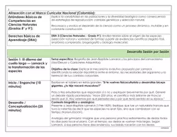 Vista previa - Unidades / Secuencias / Situaciones de Aprendizaje - SECUENCIA DIDÁCTICA COMPLETA DARWIN Y LAMARCK - página 2