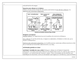 Vista previa - Unidades / Secuencias / Situaciones de Aprendizaje - SECUENCIA DIDÁCTICA COMPLETA DARWIN Y LAMARCK - página 3